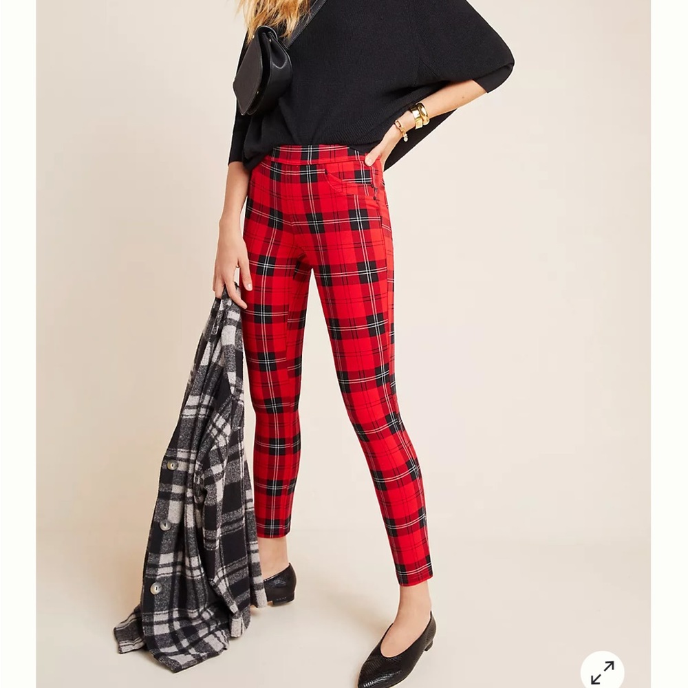 NWT Sanctuary Plaid Leggings Size Small